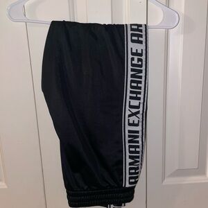 Armani exchange track pants